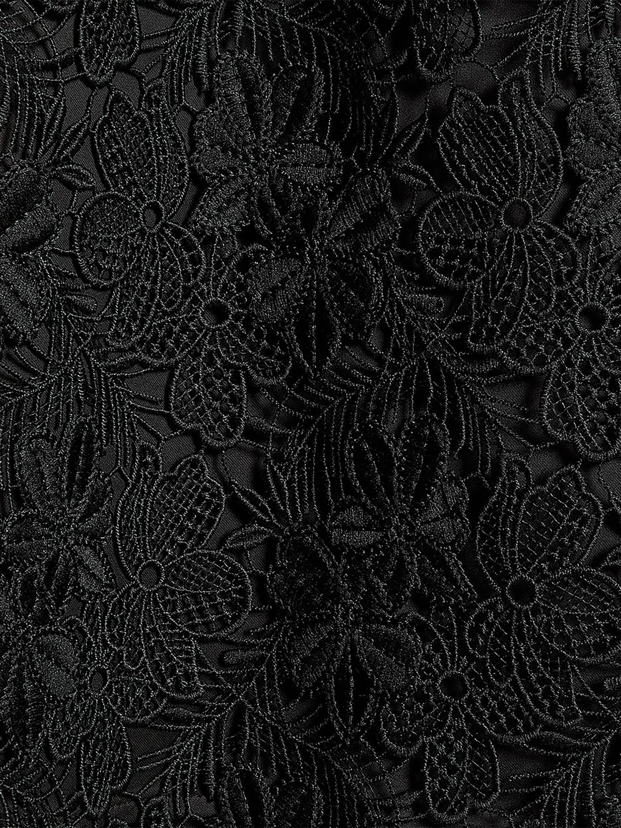 3D Lace Sleeveless Mini Dress sold by RW&CO. product image thumbnail 5