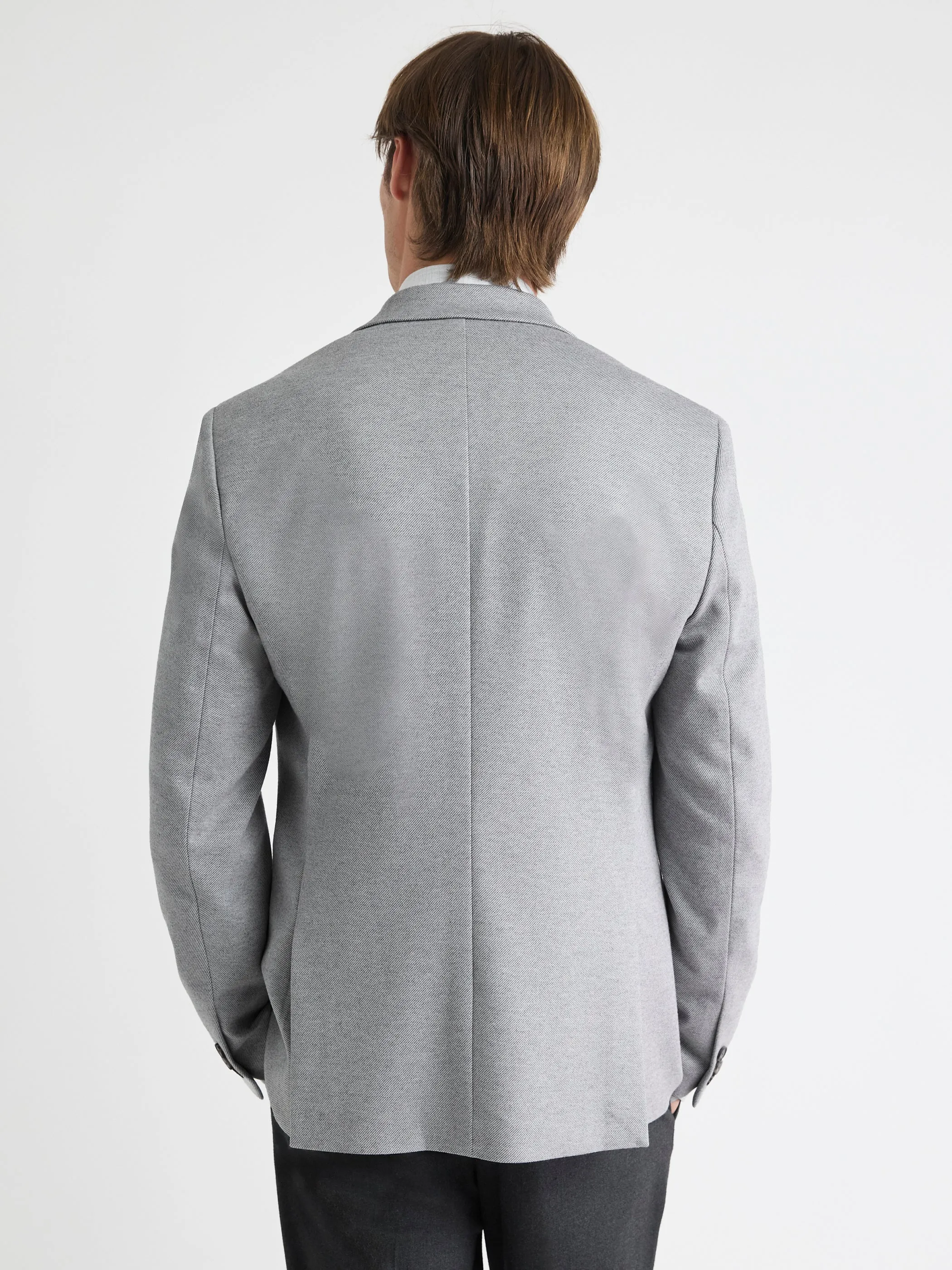Slim-Fit Knit Blazer sold by RW&CO. product image thumbnail 3