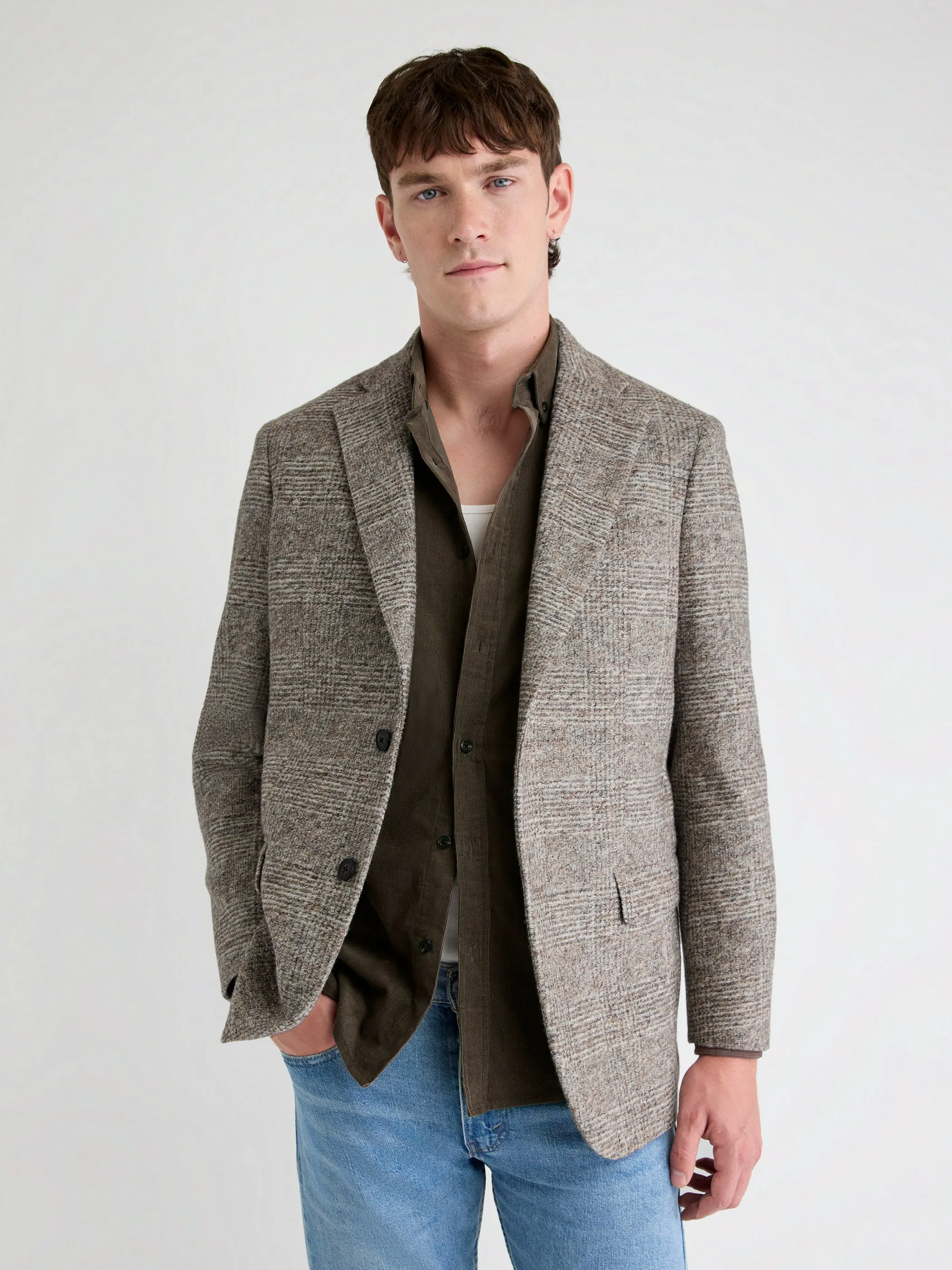 Casual Unlined Blazer sold by RW&CO. product image thumbnail 2