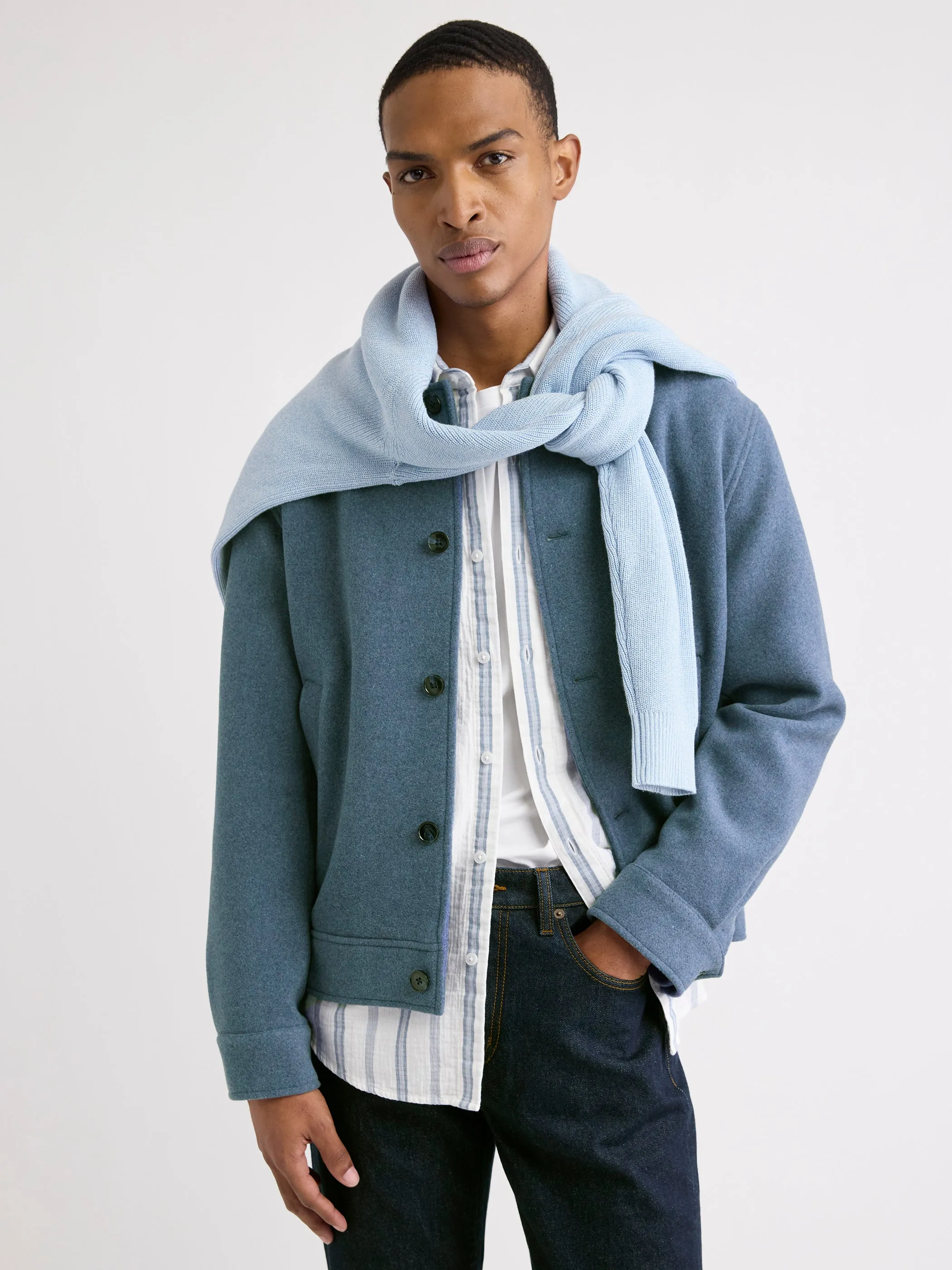 Wool-Blend Jacket sold by RW&CO. product image thumbnail 2