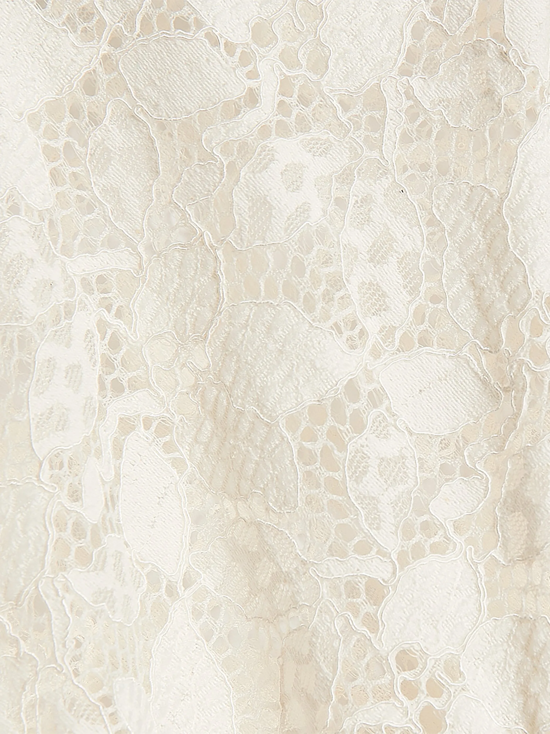 Short-Sleeve Crew-Neck Lace Blouse sold by RW&CO. product image thumbnail 5