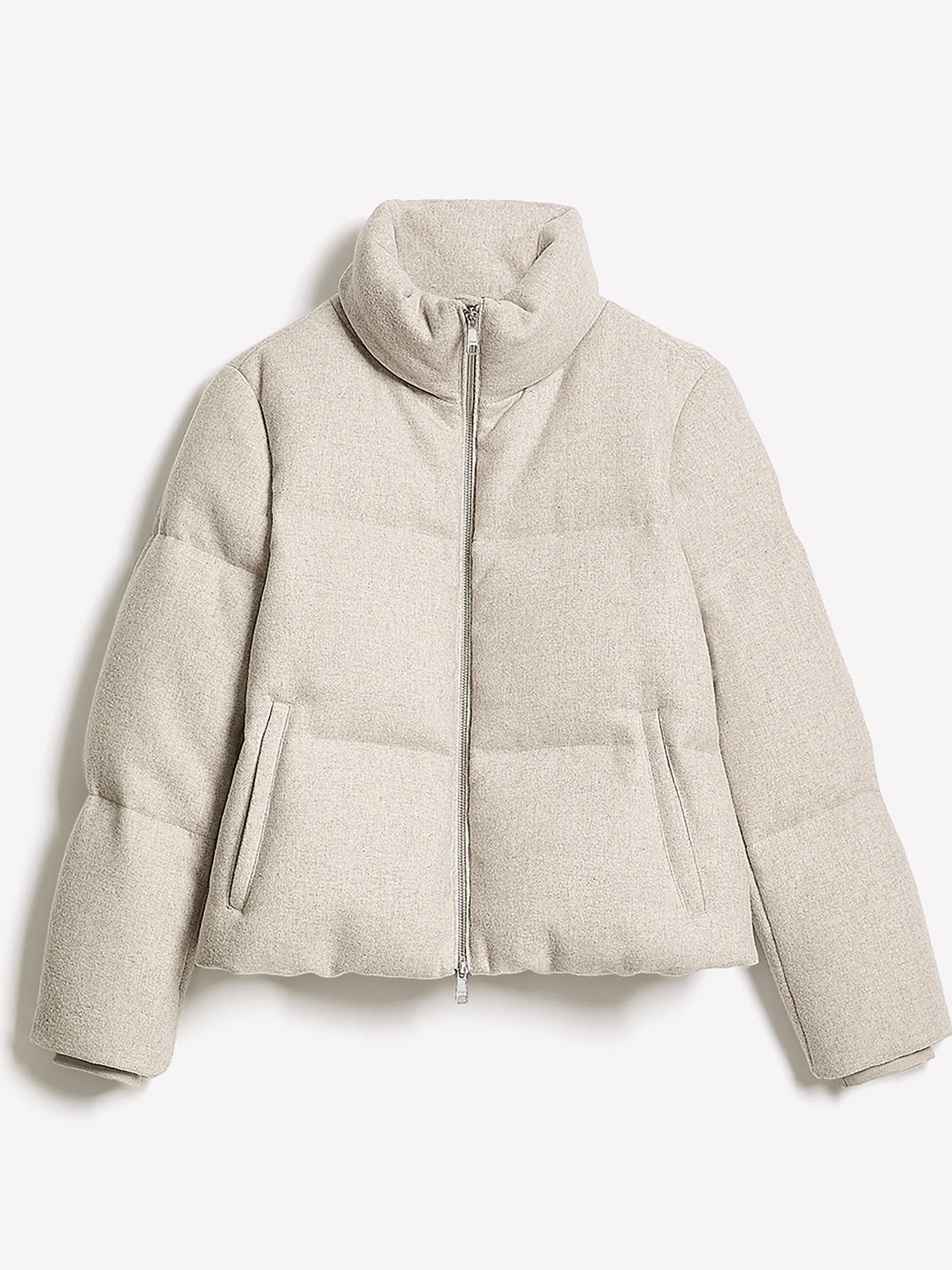 Short Wool-Blend Puffer Jacket sold by RW&CO. product image thumbnail 4