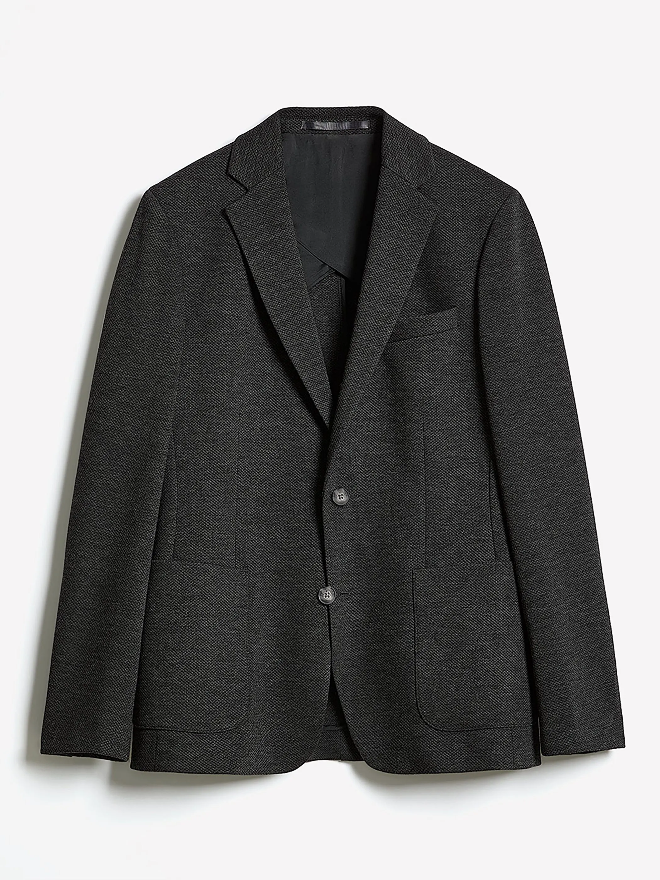 Slim-Fit Textured Knit Blazer sold by RW&CO. product image thumbnail 4