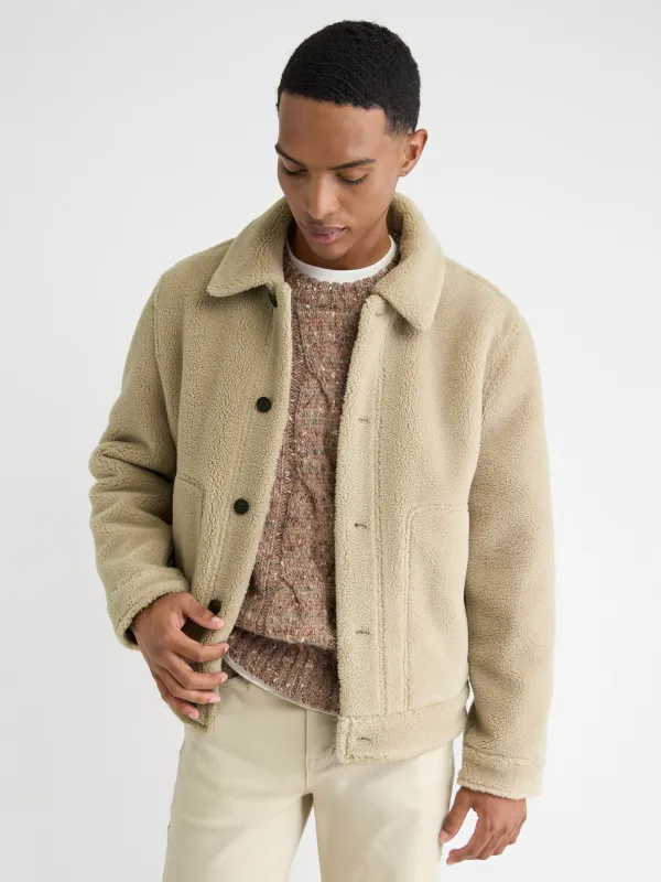 Short Sherpa Jacket sold by RW&CO.