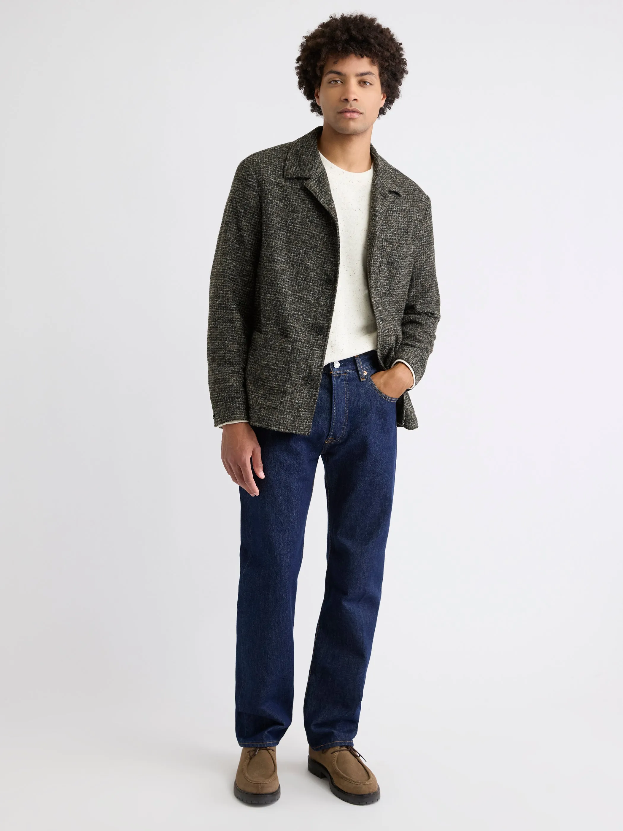 Houndstooth Shacket sold by RW&CO. product image thumbnail 2