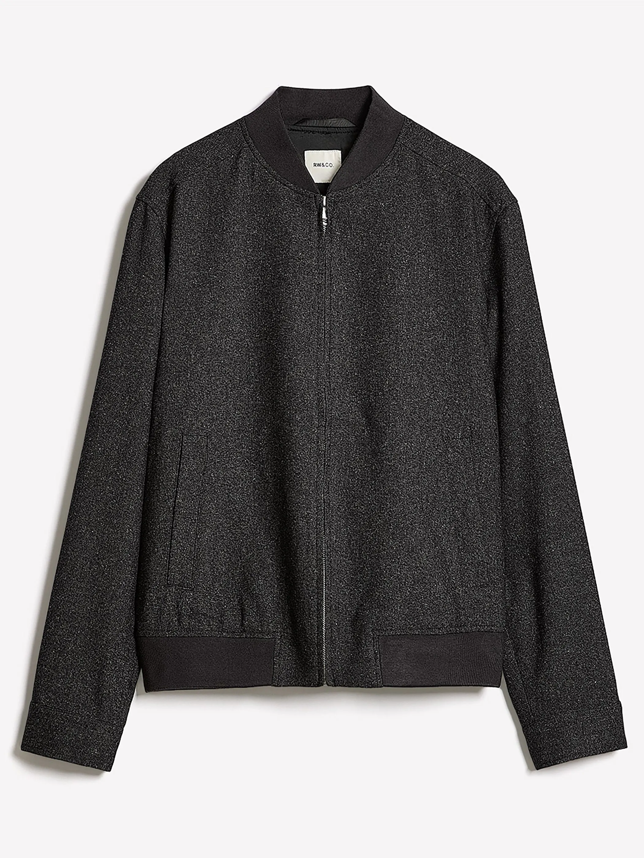 Tweed Bomber Jacket sold by RW&CO. product image thumbnail 4