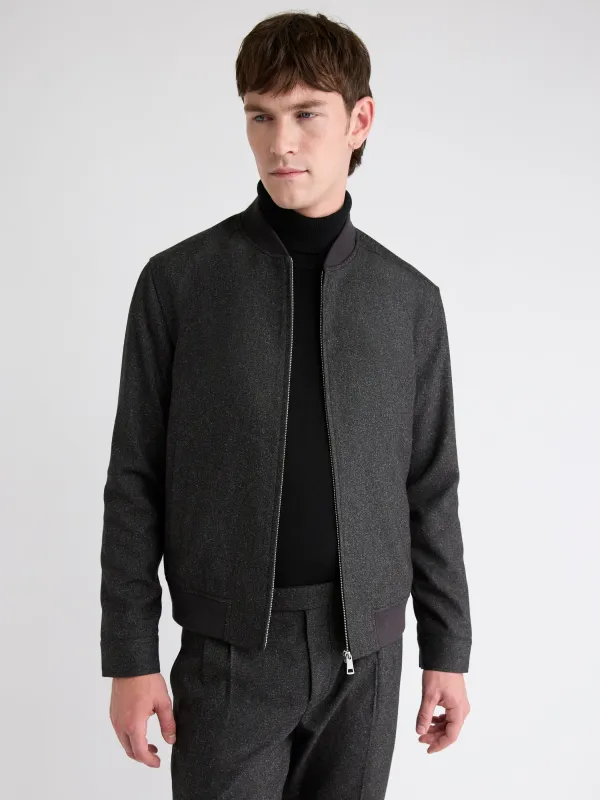 Tweed Bomber Jacket sold by RW&CO.