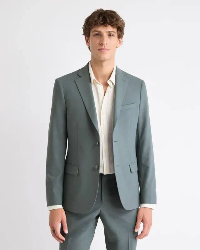 Slim-Fit Agave Suit Blazer sold by RW&CO.