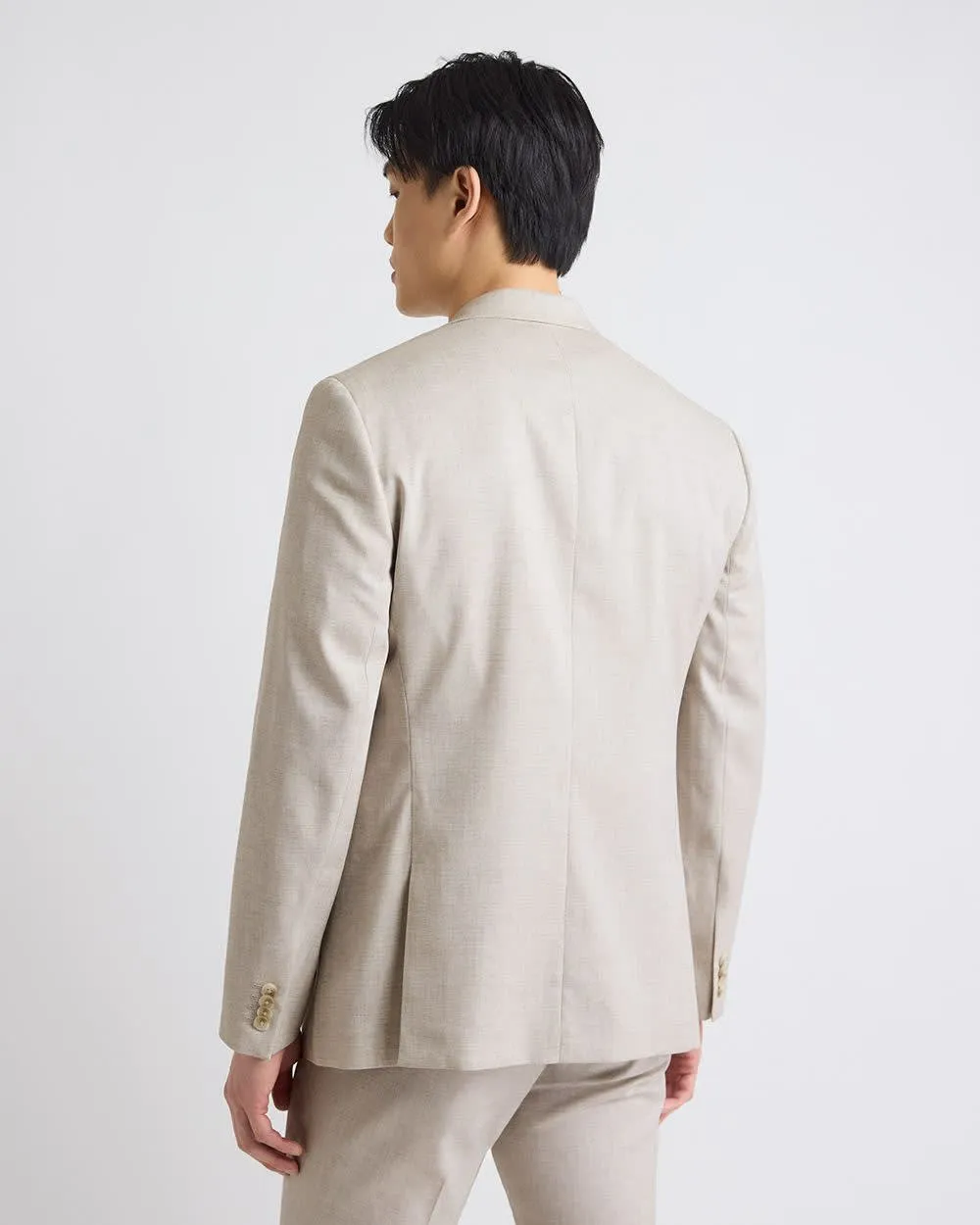 Slim-Fit Stone Suit Blazer sold by RW&CO. product image thumbnail 3