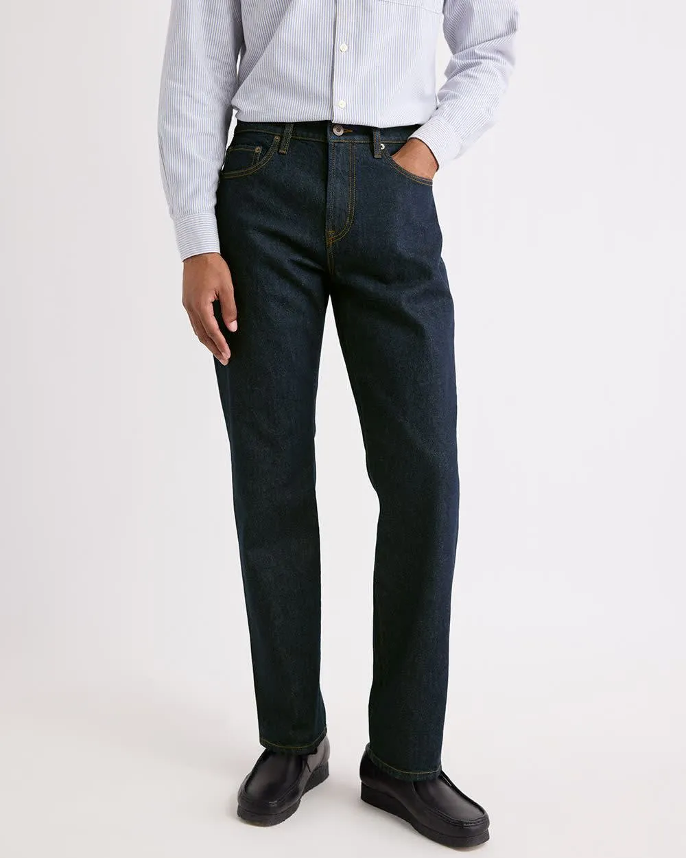 Straight-Leg Jeans sold by RW&CO.