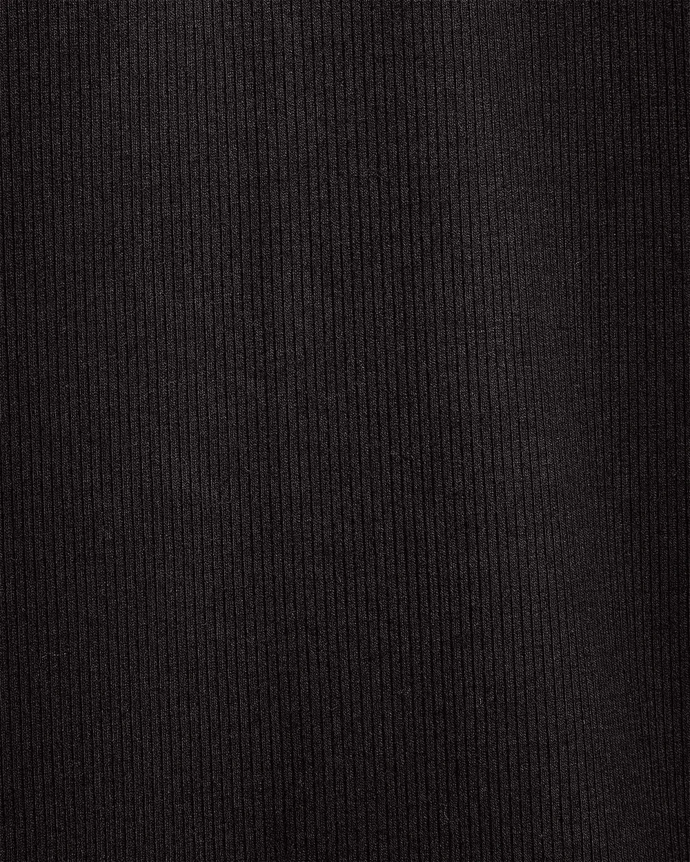 V-Neck Ribbed Top with Short Flutter Sleeves sold by RW&CO. product image thumbnail 5