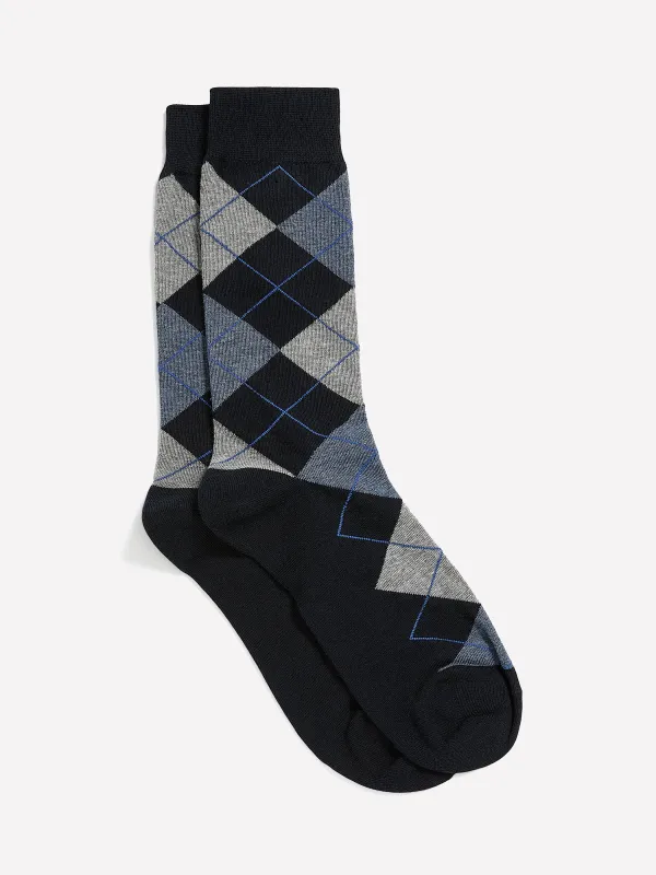 Blue Argyle Socks sold by RW&CO.
