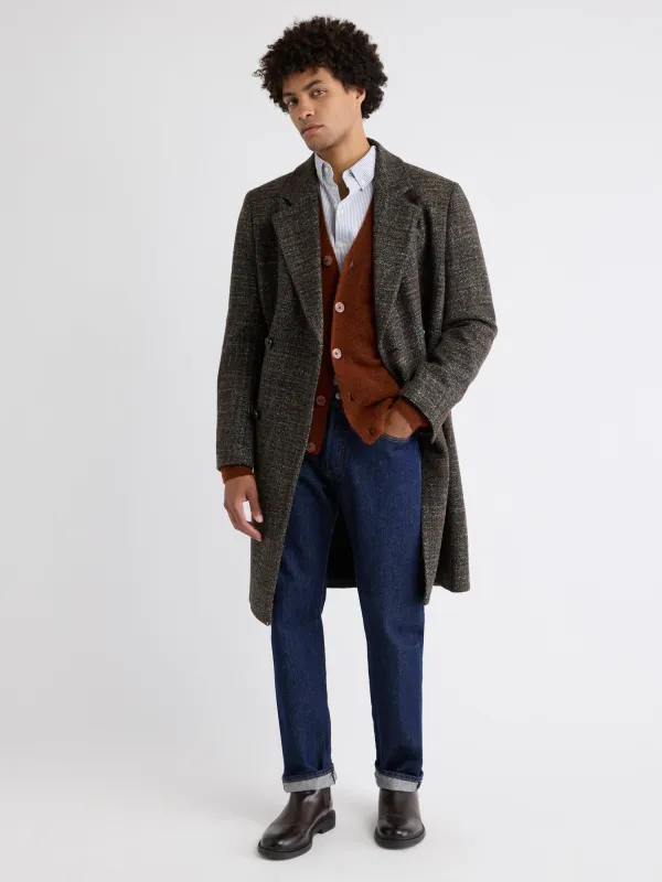 Classic Double-Breasted Bouclé Coat sold by RW&CO.