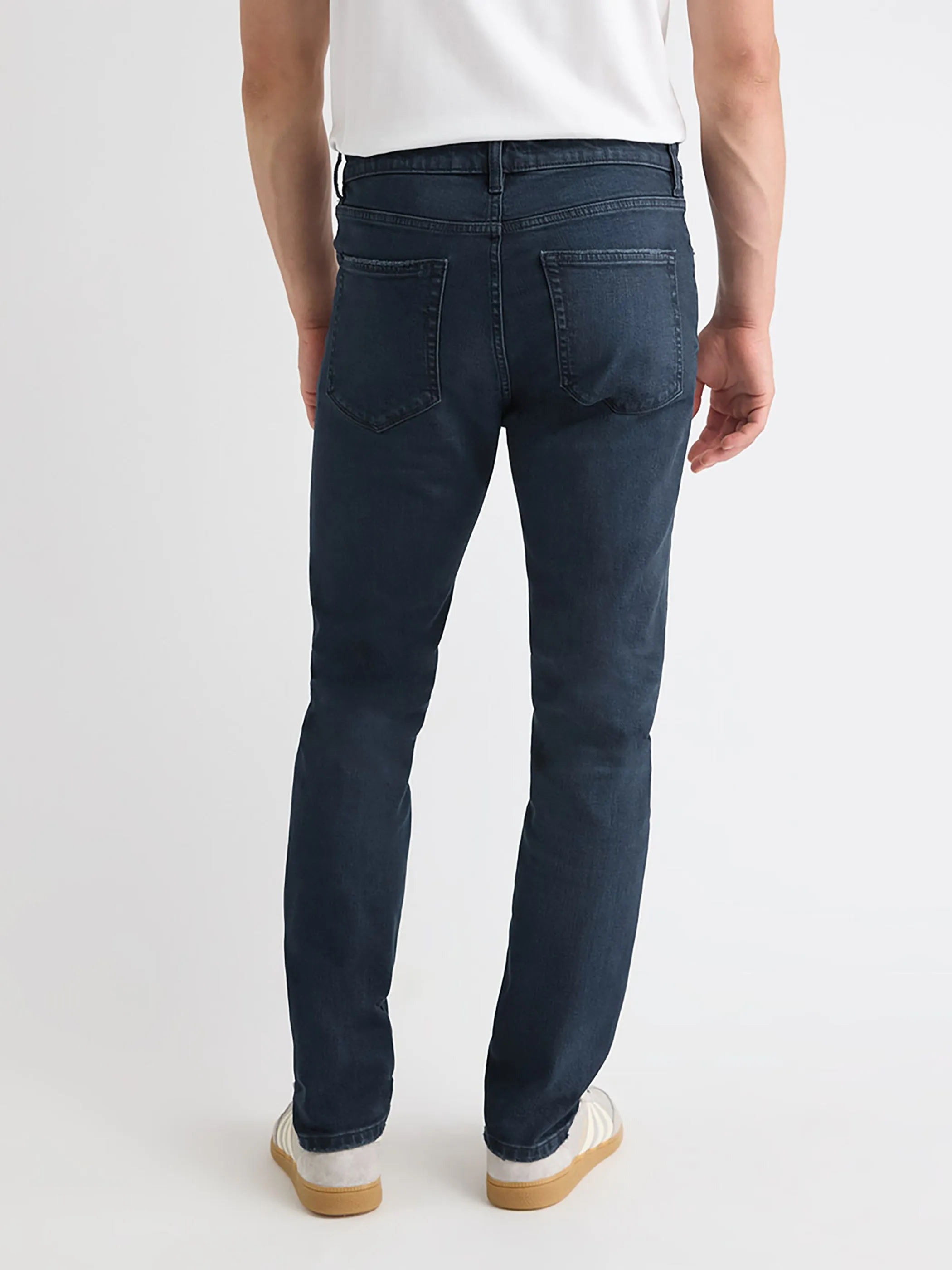 Slim-Fit Medium-Wash Jeans sold by RW&CO. product image thumbnail 3