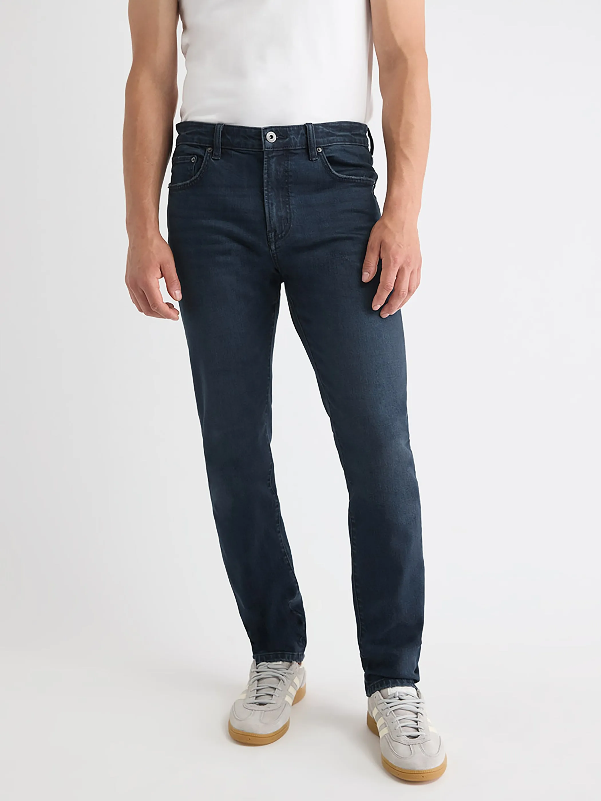 Slim-Fit Medium-Wash Jeans sold by RW&CO. product image thumbnail 2