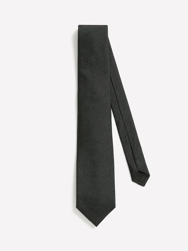 Charcoal Regular Textured Tie sold by RW&CO.