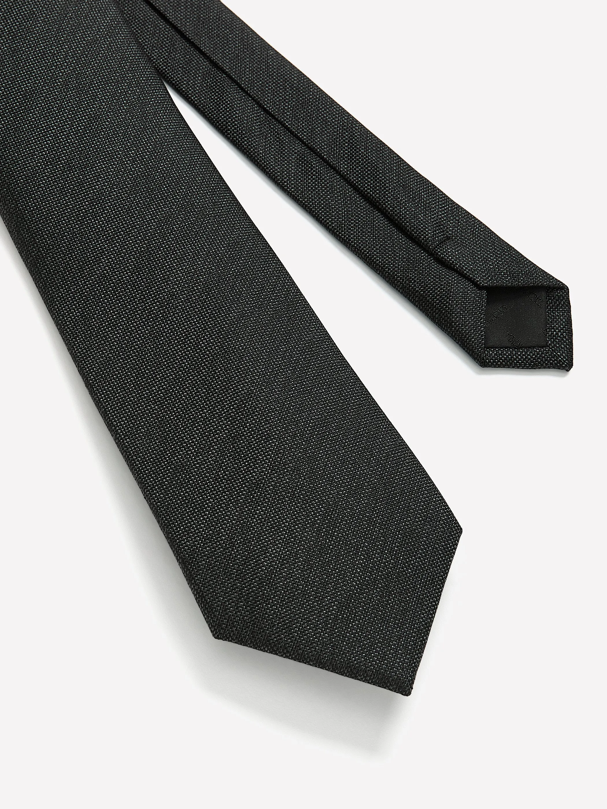 Charcoal Regular Textured Tie sold by RW&CO. product image thumbnail 2