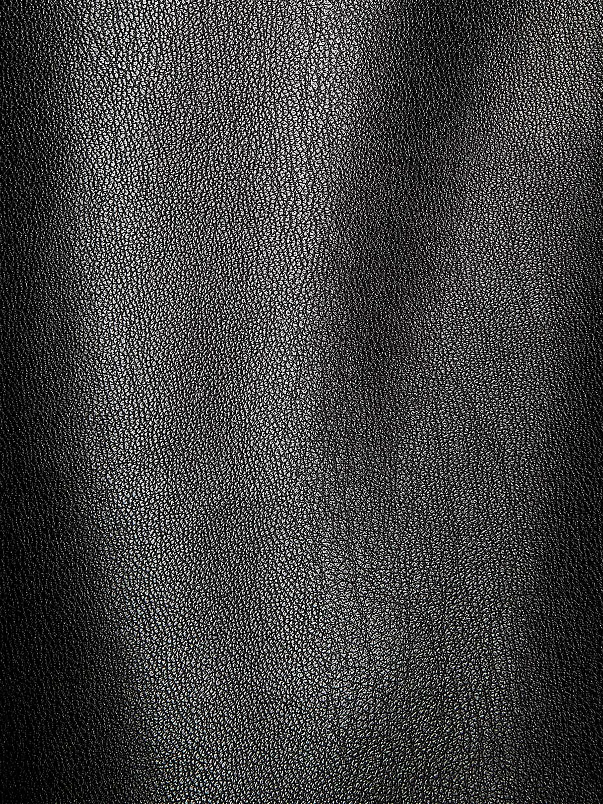 Ultra-High-Rise Faux-Leather Midi Skirt sold by RW&CO. product image thumbnail 5