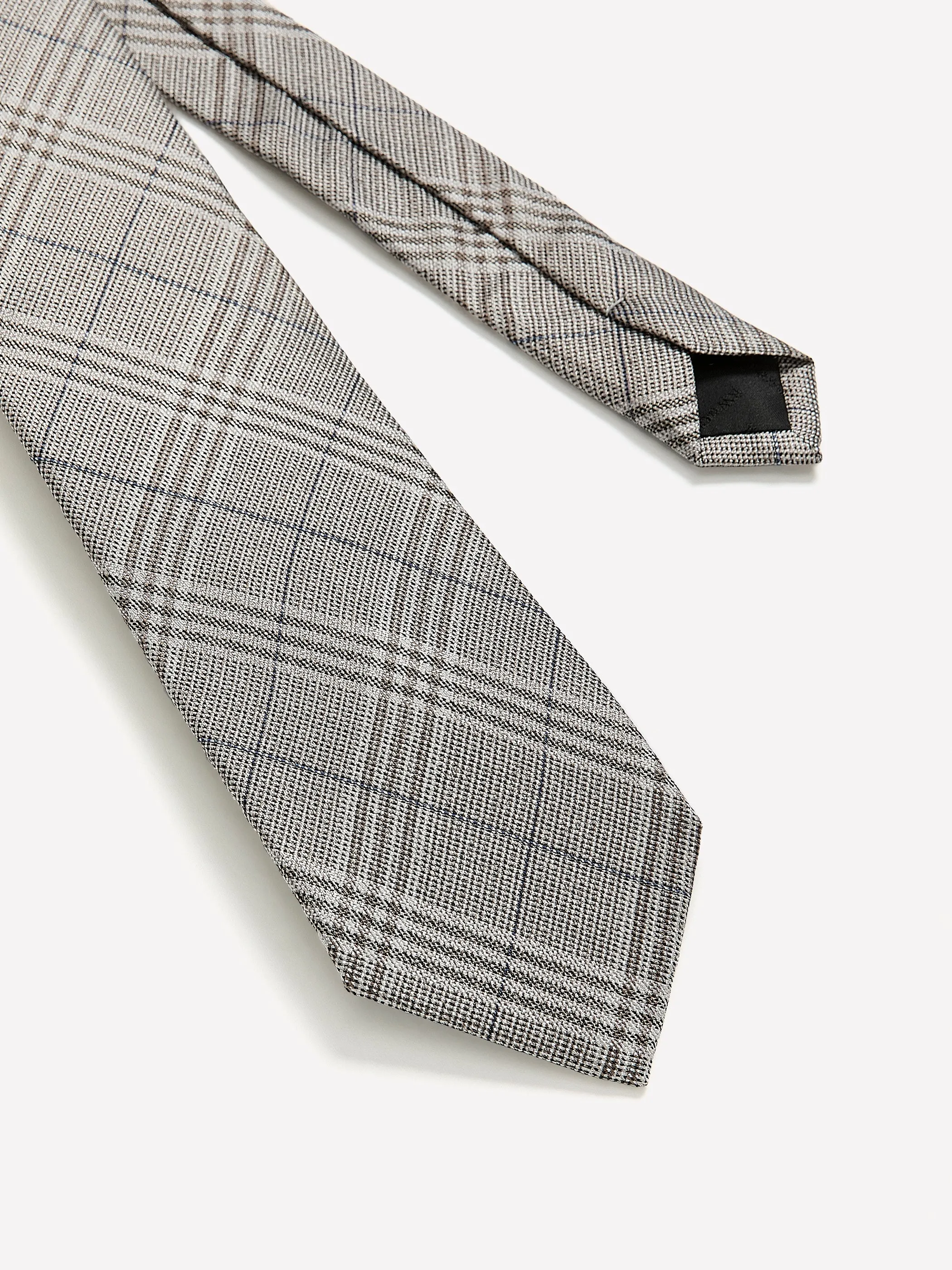 Regular Tie with Checkered Pattern sold by RW&CO. product image thumbnail 2