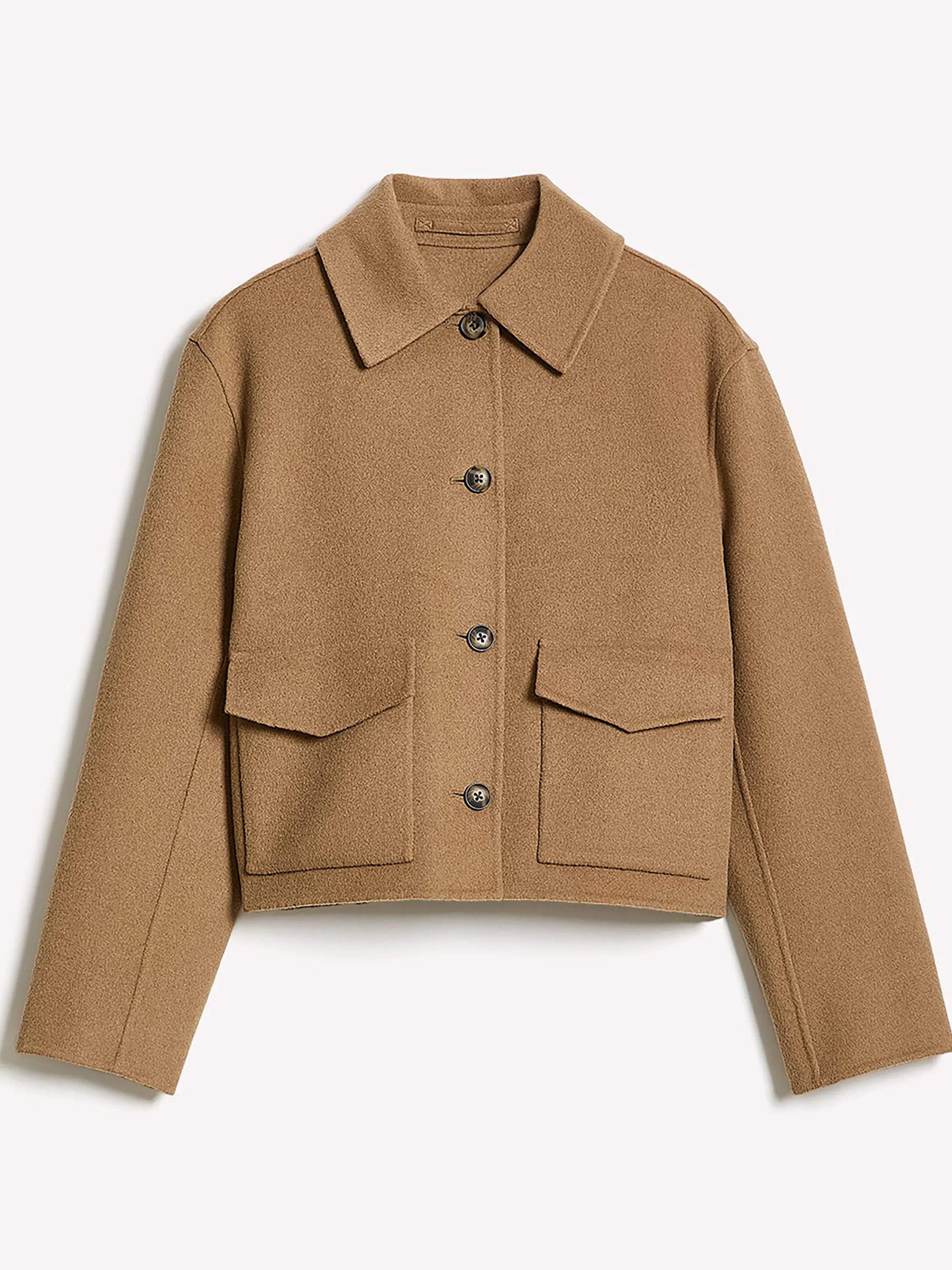 Wool-Blend Double-Face Worker Jacket sold by RW&CO. product image thumbnail 4