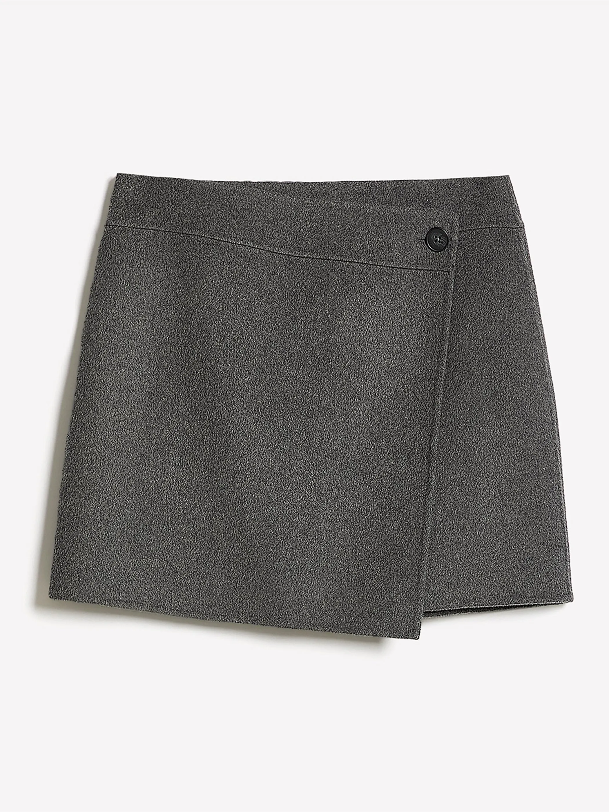 Melton Wrap Mini Skirt sold by RW&CO. product image thumbnail 4