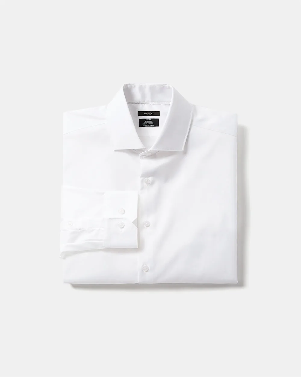 Slim Fit Stretch Dress Shirt sold by RW&CO.