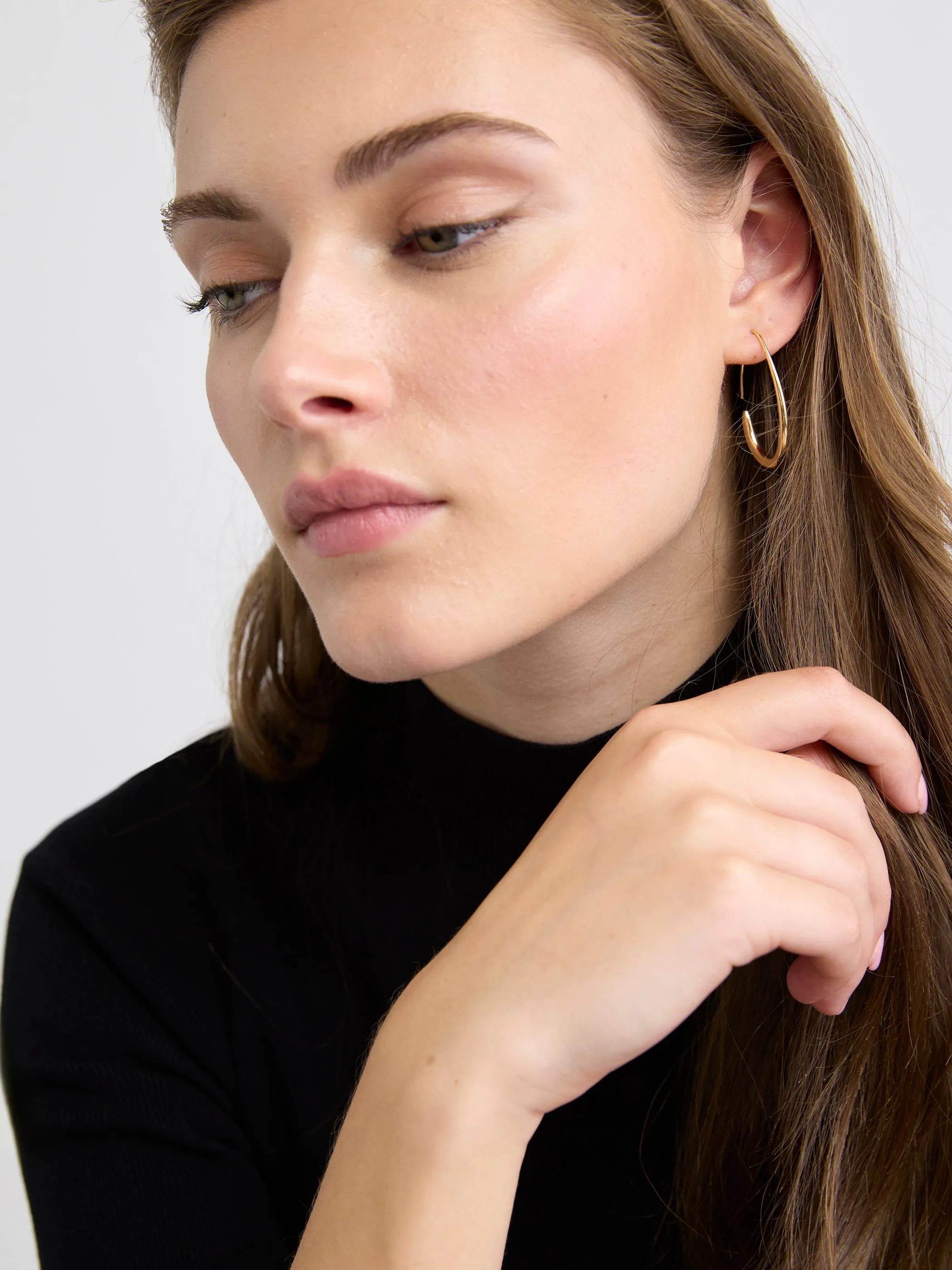 Modern Open Hoops sold by RW&CO. product image thumbnail 3