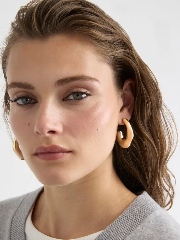 Sculptural Hoops sold by RW&CO.