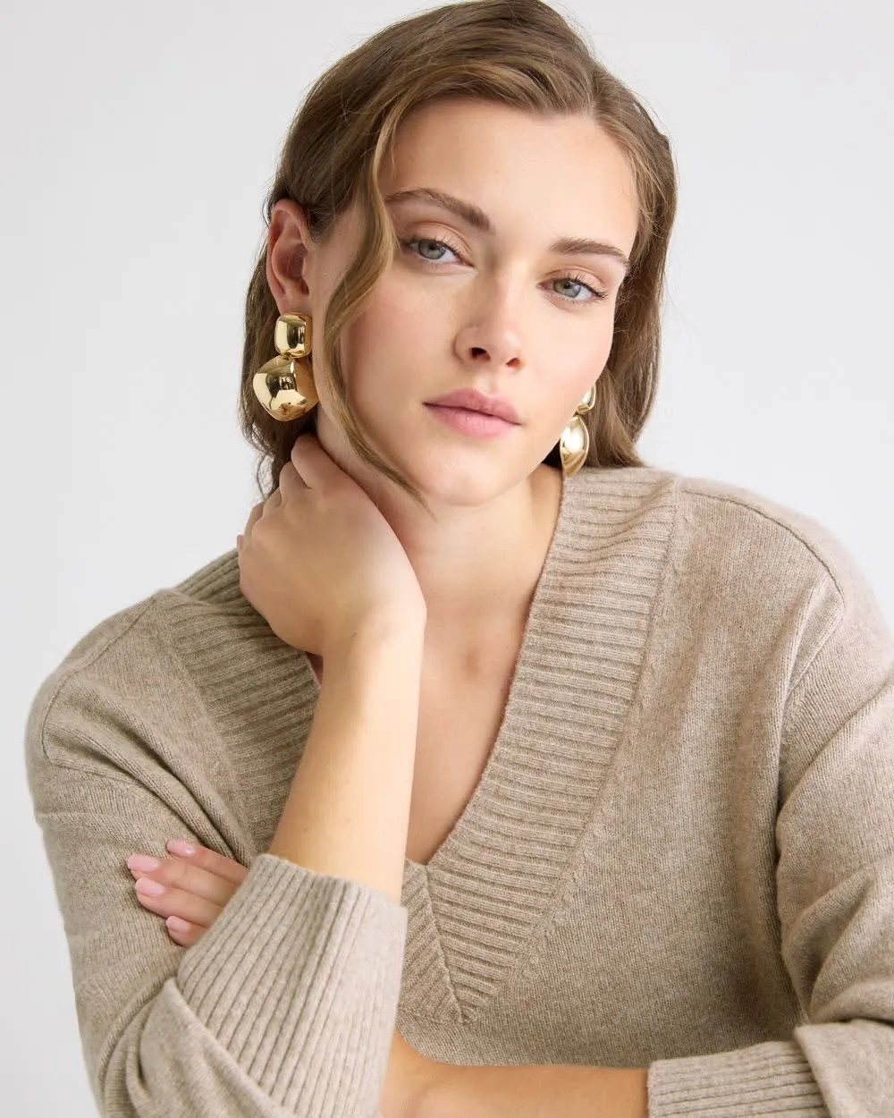 Dome Pendant Earrings sold by RW&CO.