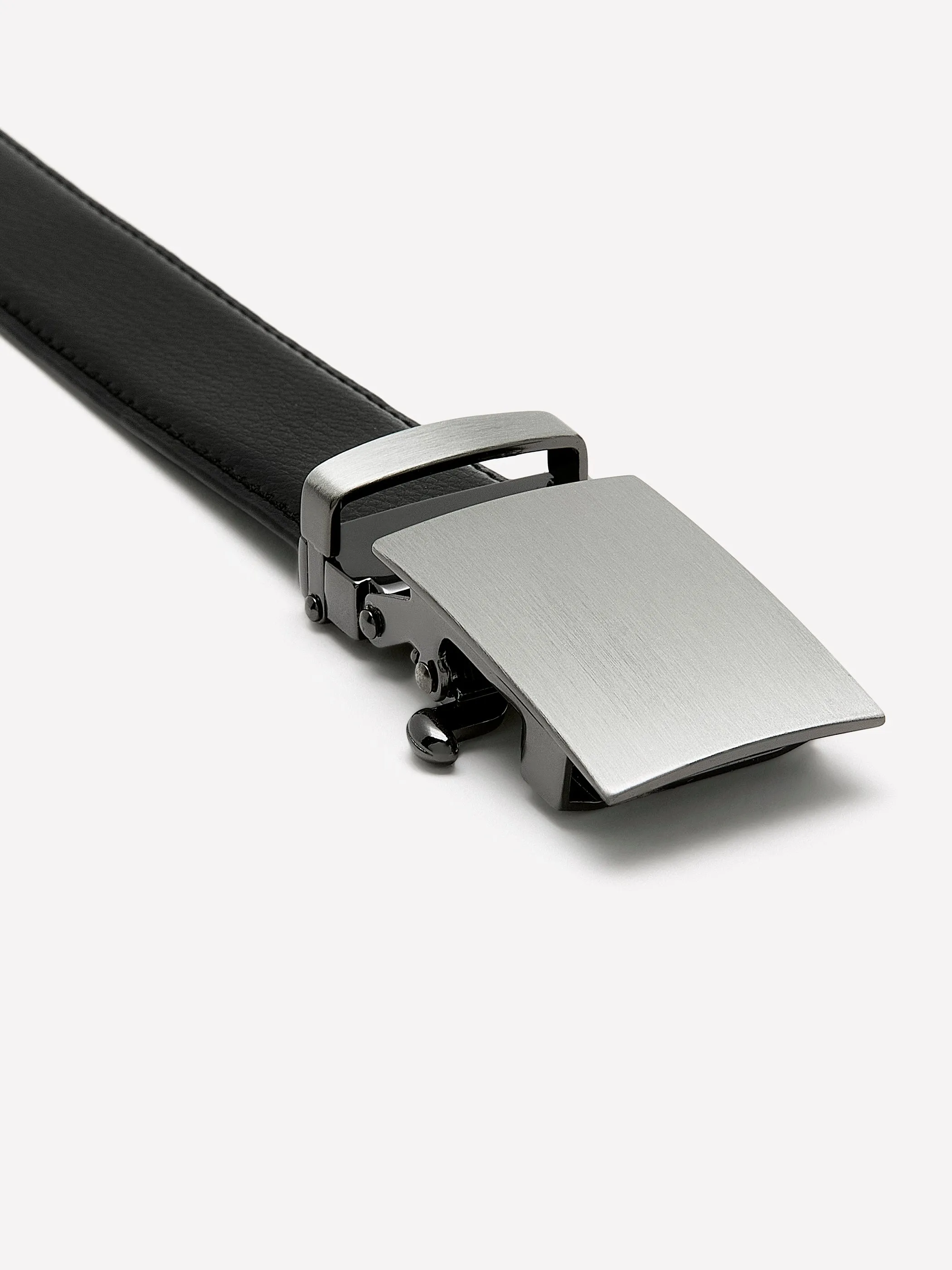 Automatic 30mm plate Leather Belt sold by RW&CO. product image thumbnail 2