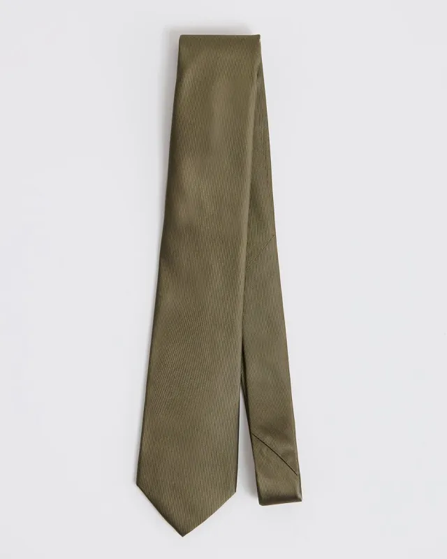 Green Regular Tie sold by RW&CO.