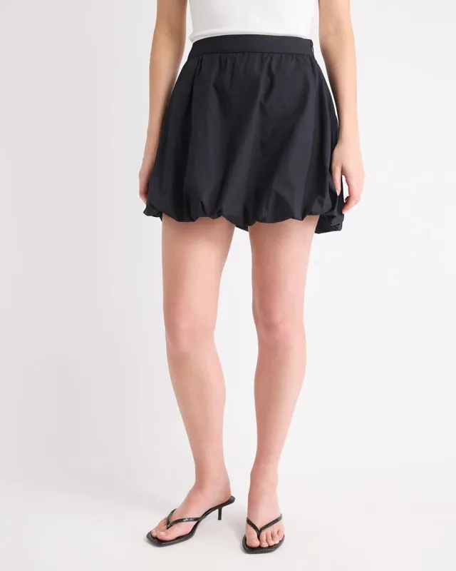 High-Rise Bubble Mini Skirt sold by RW&CO.