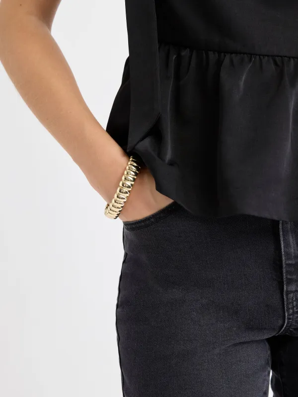 Golden Chain Bracelets - Set of 2 sold by RW&CO.