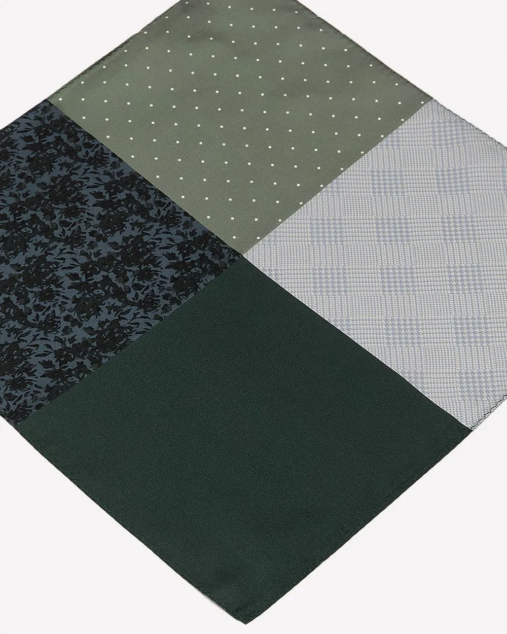 4-Way Green Handkerchief sold by RW&CO. product image thumbnail 2