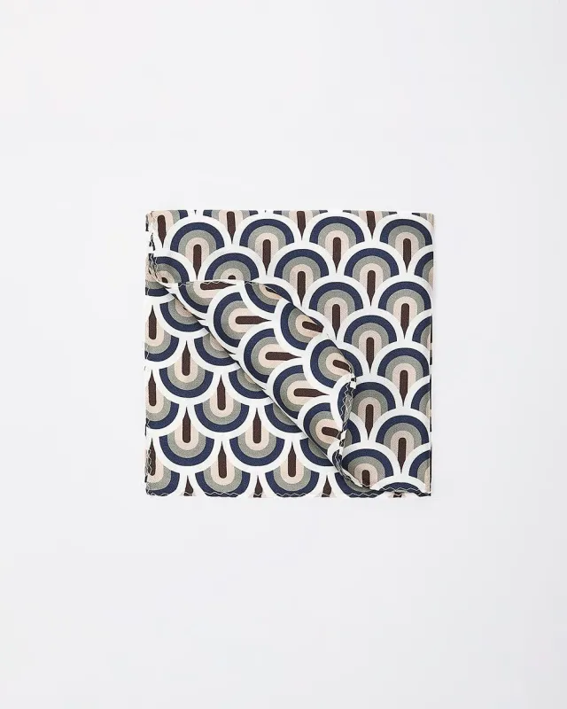 Handkerchief with Geometric Pattern sold by RW&CO.