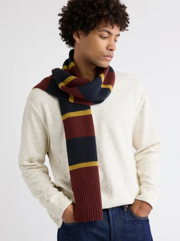 Scarf with Rugby-Style Stripes sold by RW&CO.
