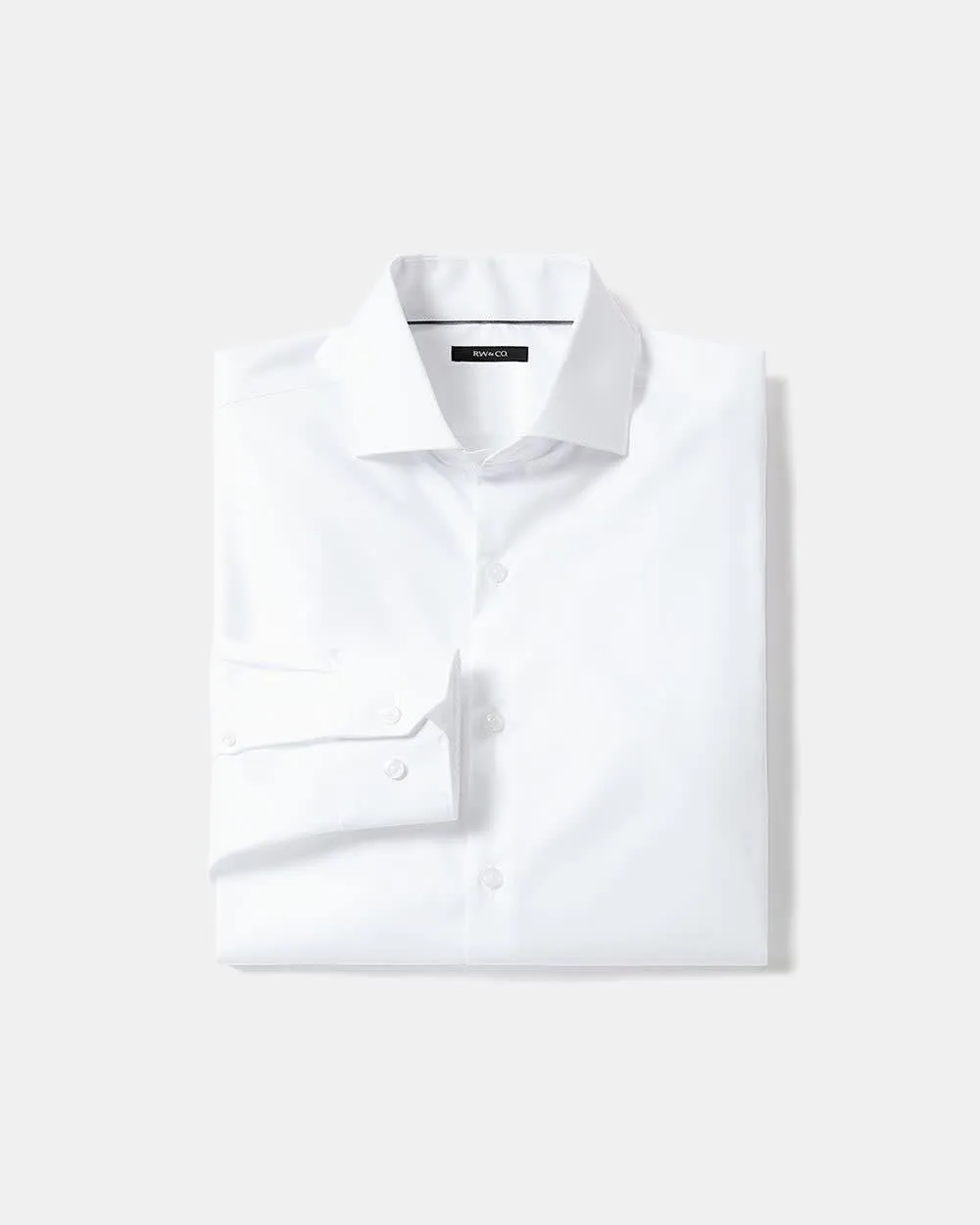 Slim fit Easy-care dress shirt - Wide spread collar sold by RW&CO.