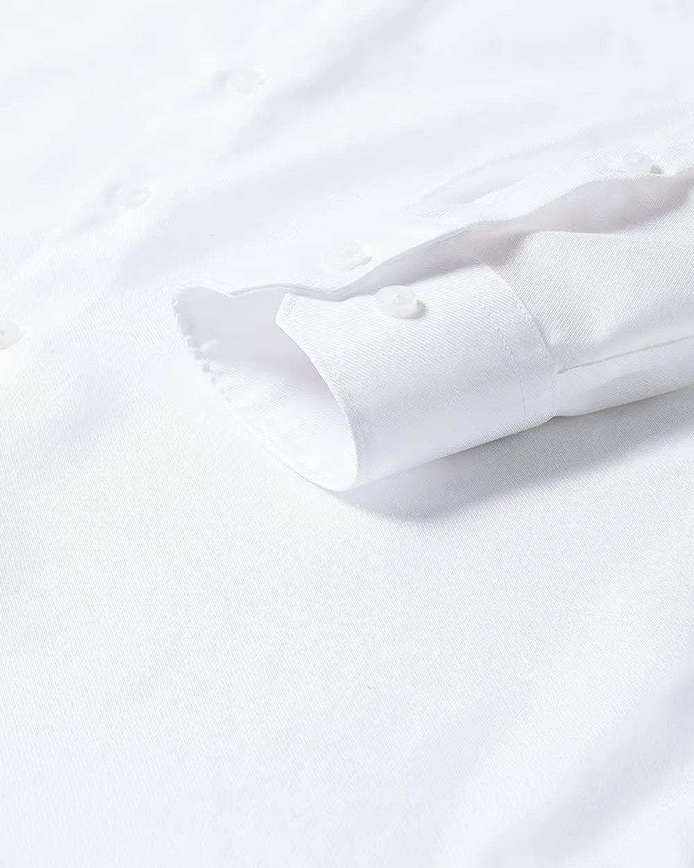 Slim fit Easy-care dress shirt - Wide spread collar sold by RW&CO. product image thumbnail 5