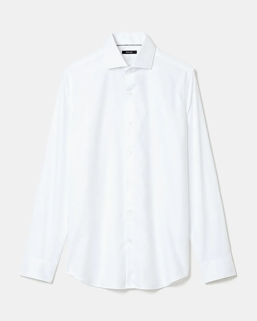Slim fit Easy-care dress shirt - Wide spread collar sold by RW&CO. product image thumbnail 2
