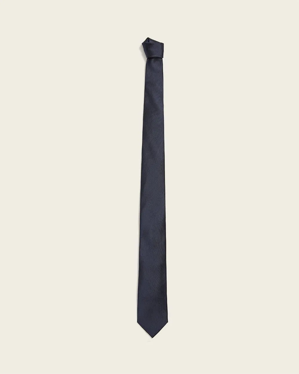 Skinny Dark Solid Tie sold by RW&CO. product image thumbnail 3