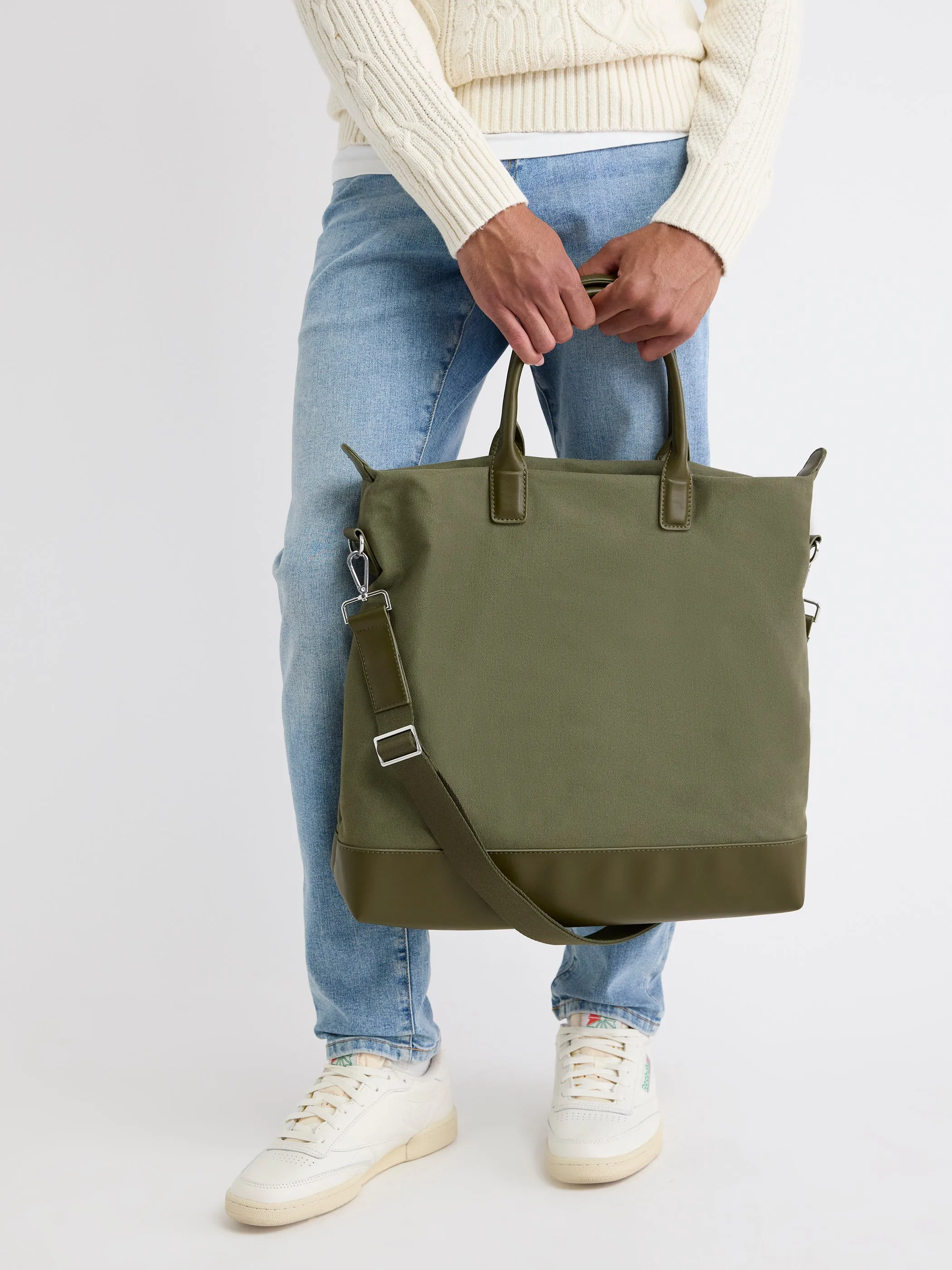 Canvas Tote Bag sold by RW&CO. product image thumbnail 2