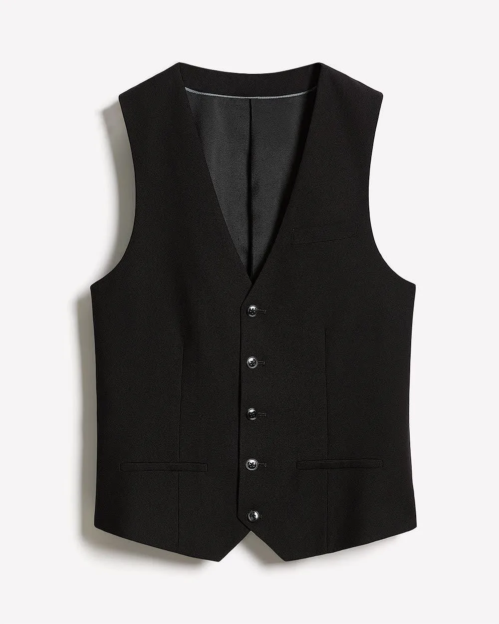 Wool-Blend Suiting Vest sold by RW&CO. product image thumbnail 4