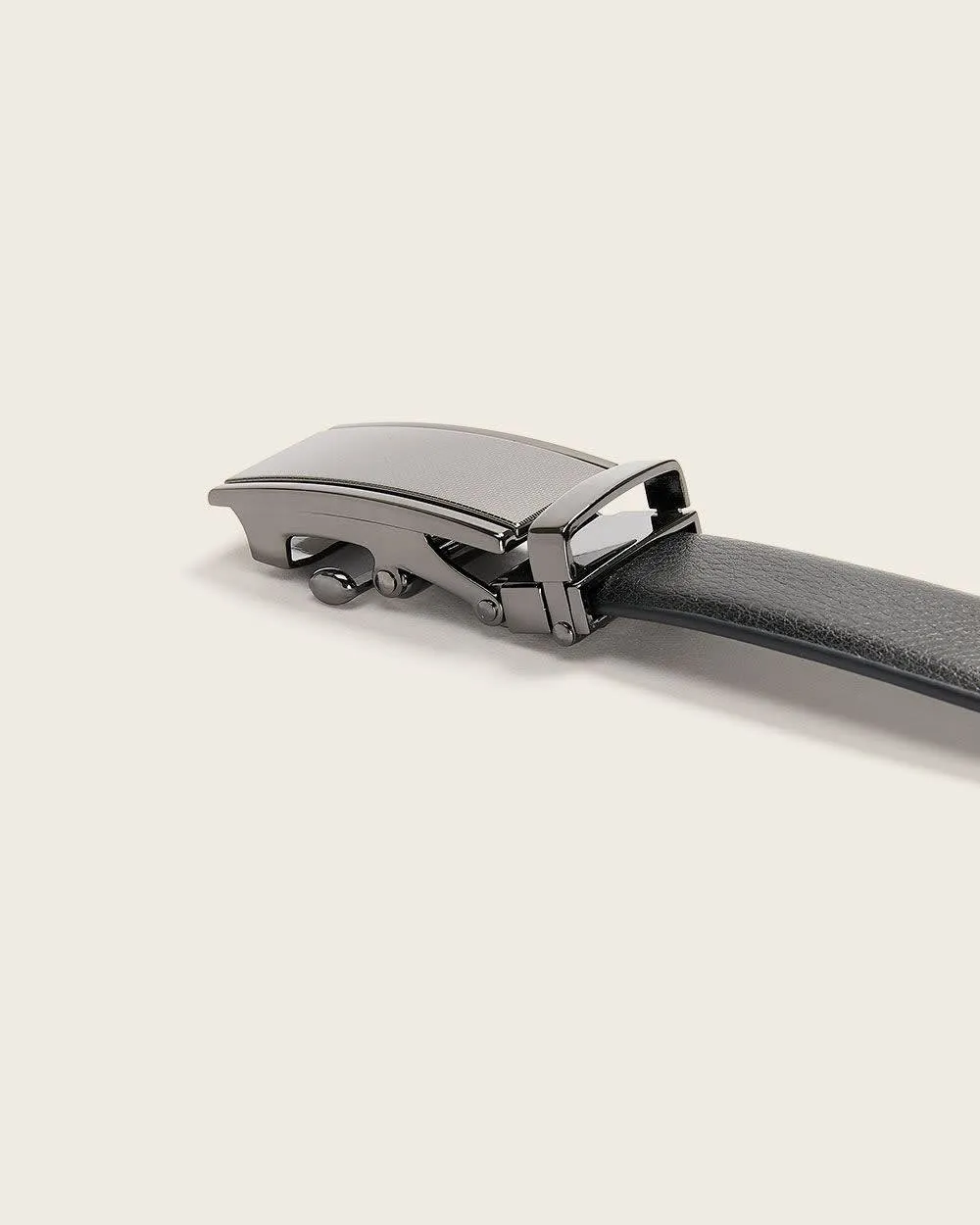 Automatic 30mm plate Leather Belt sold by RW&CO. product image thumbnail 2