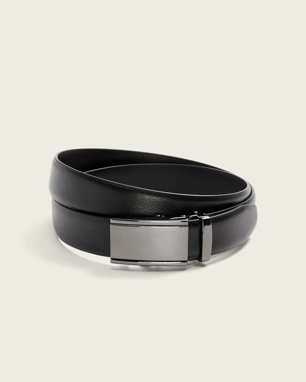 Automatic 30mm plate Leather Belt sold by RW&CO. product image thumbnail 3