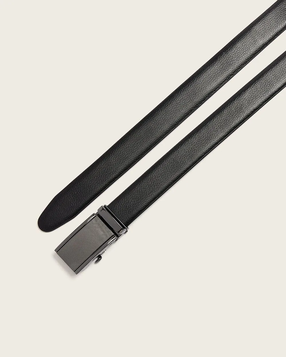 Automatic 30mm plate Leather Belt sold by RW&CO. product image thumbnail 4