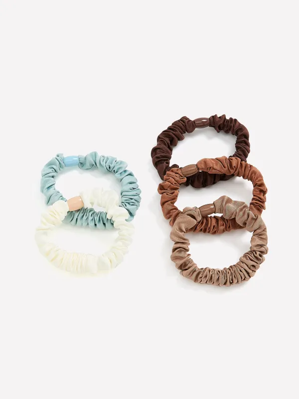 Small Scrunchies - Set of 5 sold by RW&CO.