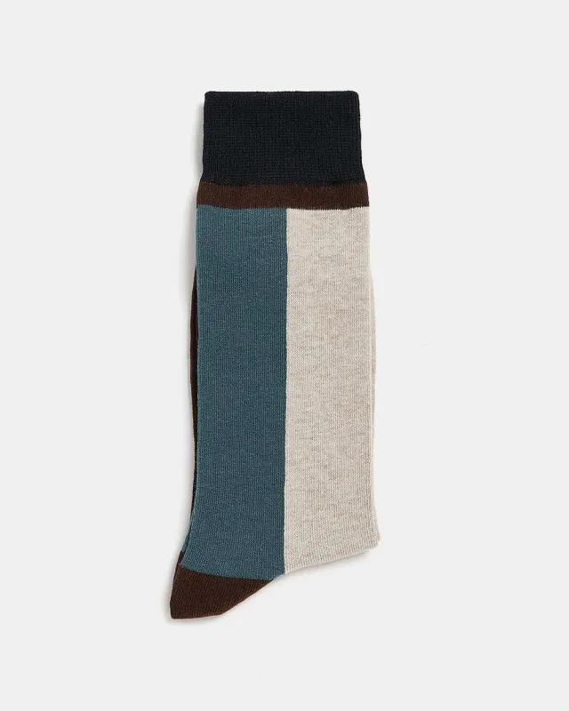 Colour Block Socks made by RW&CO.