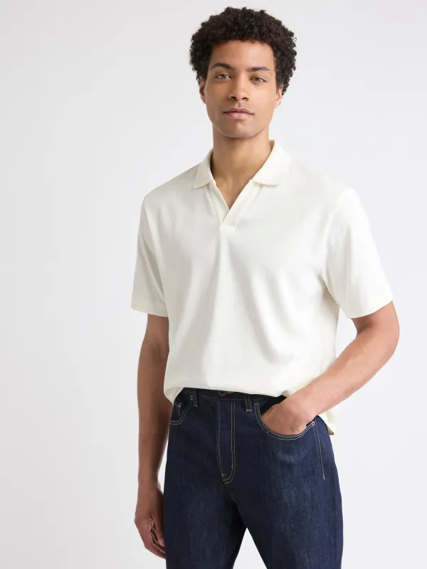 Solid Short-Sleeve Polo sold by RW&CO.