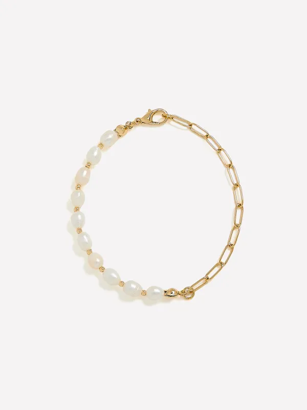 Half-Pearl Bracelet sold by RW&CO.
