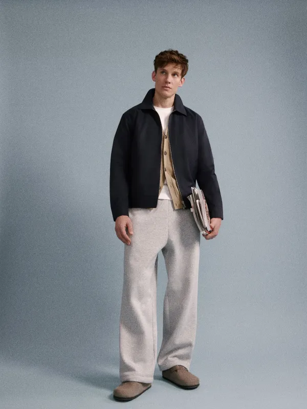 Wide-Leg Fleece Jogger Pants sold by RW&CO.